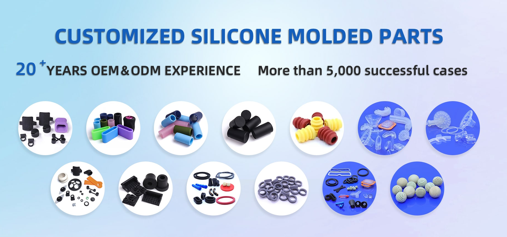 silicone molded parts